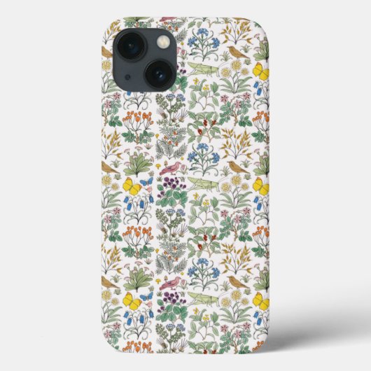 Voysey Apothecary's Garden Pattern iPad Air Case (Rückseite)