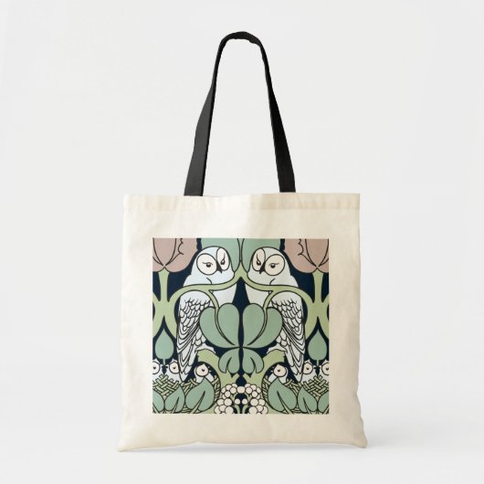 Voysey Kunst Nouveau Tragetasche (Vorne)