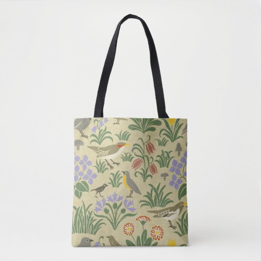Voysey's Birds in the Garden Tasche (Vorderseite)