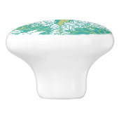 Voyseys "Die Savaric" Keramikknauf (Seitenansicht)