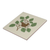 Voyseys Eichhörnchen-Keramik Fliese (Seite)