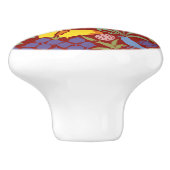 Voyseys Keramik Knob Keramikknauf (Seitenansicht)