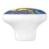 Voyseys Keramik Knob Keramikknauf (Seitenansicht)