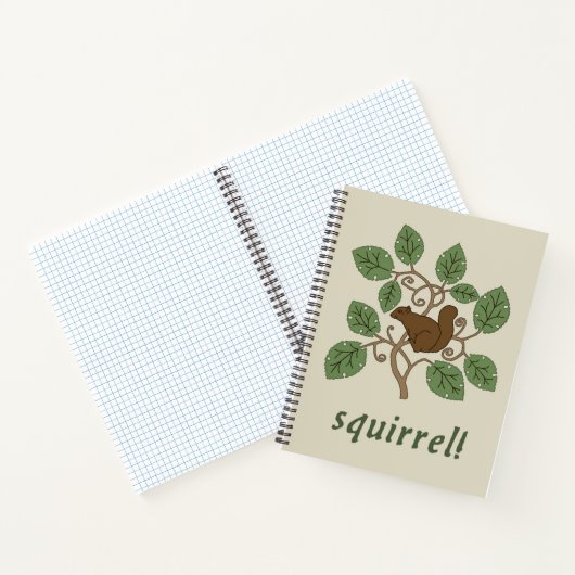 Voysey's Squirrel Spiral Notebook Notizblock (Innenseite)