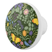 Voyseys Wildblumen Keramikknauf (Rechts)