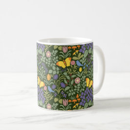 Voyseys Wildblumen, Tasse des grünen Kaffees