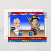 VP-Debatte Postkarte (Vorne/Hinten)