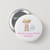VP des kinderleichten Trainings Button (Vorne & Hinten)