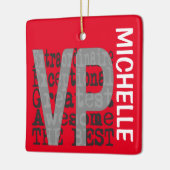 VP Extraordinaire CUSTOM Keramikornament (Links)