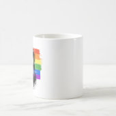 VP Kamala Harris LGBTQ Progress Prix Graffiti Kaffeetasse (Mittel)
