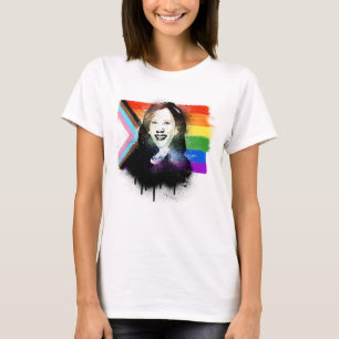 VP Kamala Harris LGBTQ Progress Prix Graffiti T-Shirt
