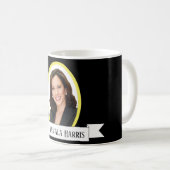 VP Kamala Harris Portait Kaffeetasse (VorderseiteRechts)