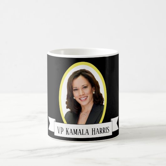 VP Kamala Harris Portait Kaffeetasse (Mittel)