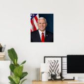 VP Mike Pence Poster (Heimbüro)