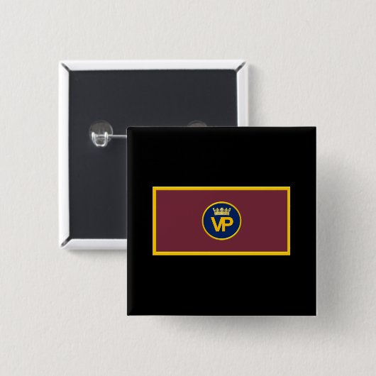 VP Regimeflagge Button (Vorne & Hinten)