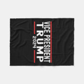 Vp Trump Funny Biden Wahl Vp Trump 2024 1 Fleecedecke (Vorderseite (Horizontal))