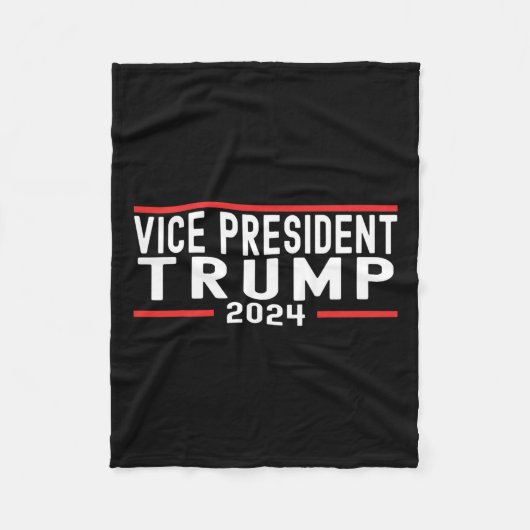 Vp Trump Funny Biden Wahl Vp Trump 2024 1 Fleecedecke (Vorderseite)