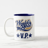 Vp Vizepräsident Gift Zweifarbige Tasse (Links)