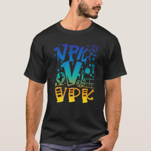 Vpk Boy Erster Tag der Schule Lehrer Kind zurück T-Shirt