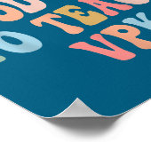 Vpk Teacher Back To School First Day Of Vpk Teache Poster (Ecke)