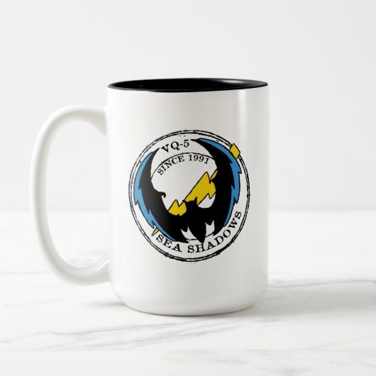 VQ-5-MEERSCHALTEN ZWEIFARBIGE TASSE (Links)