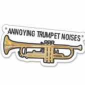 VQ Annoying Trumpet-Geräusche Aufkleber (Vorderseite)