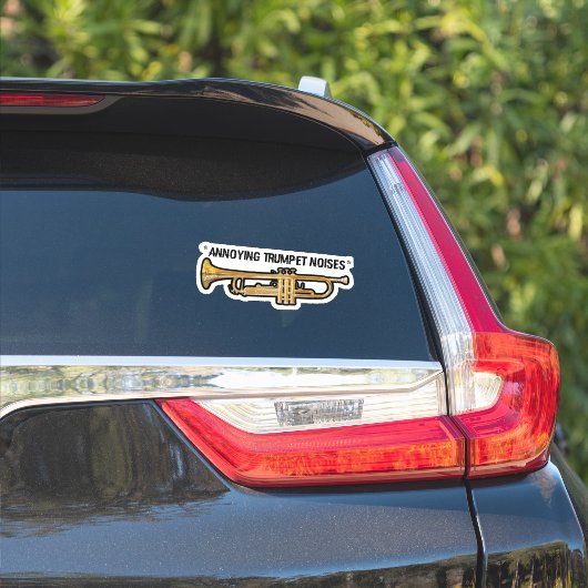 VQ Annoying Trumpet-Geräusche Aufkleber (Auto Seite)