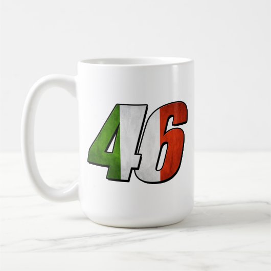 VR46flag Kaffeetasse (Links)