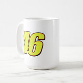 VR46redline Kaffeetasse (Vorderseite Links)