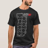 Vr6 Motor Gasket Vr6 Motor T-Shirt (Vorderseite)