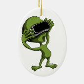 VR alien Keramik Ornament (Hinten)