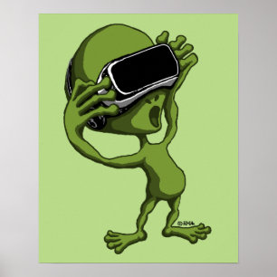 VR ALIEN POSTER