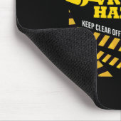 Vr Console Virtual Reality Vorsicht gefährden PC-N Mousepad (Ecke)