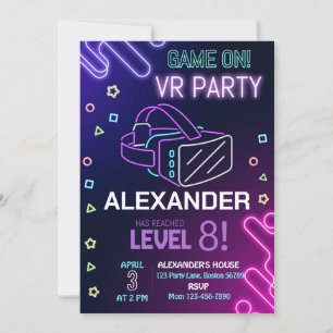 VR Einladung zum Geburtstag Virtual Reality Einlad