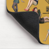 VR "FÜR MÄNNER" Pinup Mousepad (Ecke)