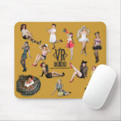 VR "FÜR MÄNNER" Pinup Mousepad (Mit Mouse)