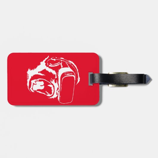 VR Gorilla Gepäckanhänger (Rückseite horizontal)