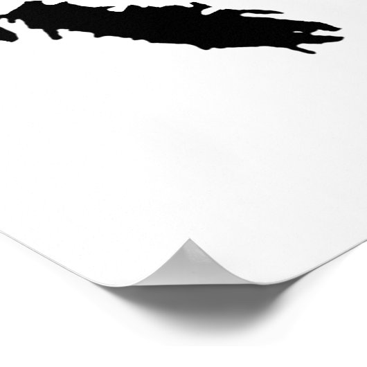 VR Gorilla Poster (Ecke)