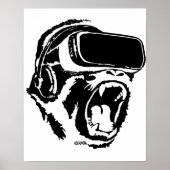 VR Gorilla Poster (Vorne)