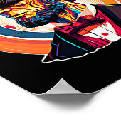 Vr Headset Abraham Lincoln Video Game Virtual Real Poster (Ecke)