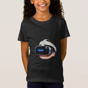 VR-Headset Grafik-T-Shirt – Virtuelle Realität T-Shirt