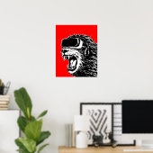 VR Lion Poster (Heimbüro)