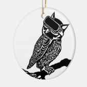 VR Owl Keramikornament (Links)