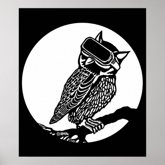 VR Owl Poster (Vorne)