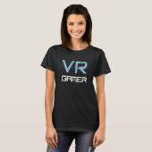 VR-Spieler für Virtual-Reality-Kinder T-Shirt (Vorne ganz)