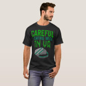 Vr-Spieler Vr-Player Virtual Reality Vr-Spiel Vide T-Shirt (Vorne ganz)