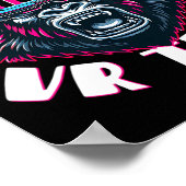 Vr-Spieler Vr-Spieler Virtual Reality Vr-Spiel Vid Poster (Ecke)