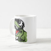 VR T-rex Kaffeetasse (Vorderseite Links)