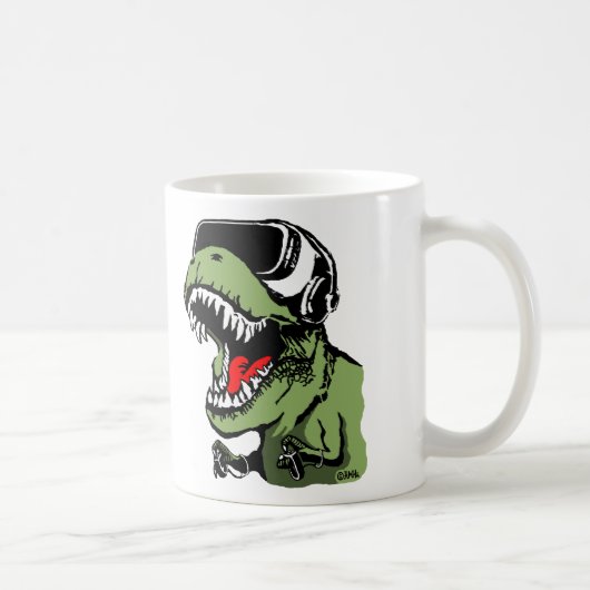 VR T-rex Kaffeetasse (Rechts)