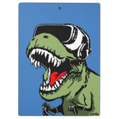 VR T-rex Klemmbrett (Rückseite)